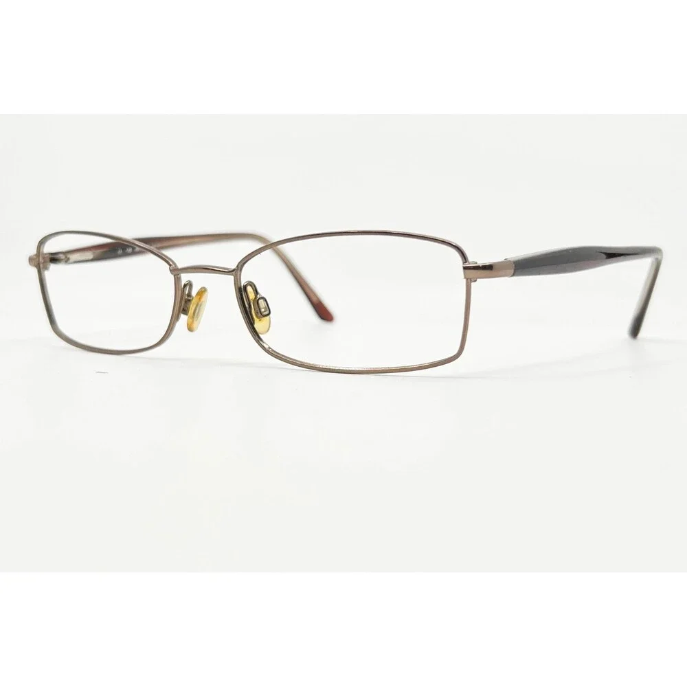 Revlon Eyeglass Frames Womens Brown Spice RV567 Rectangular 54-18-135